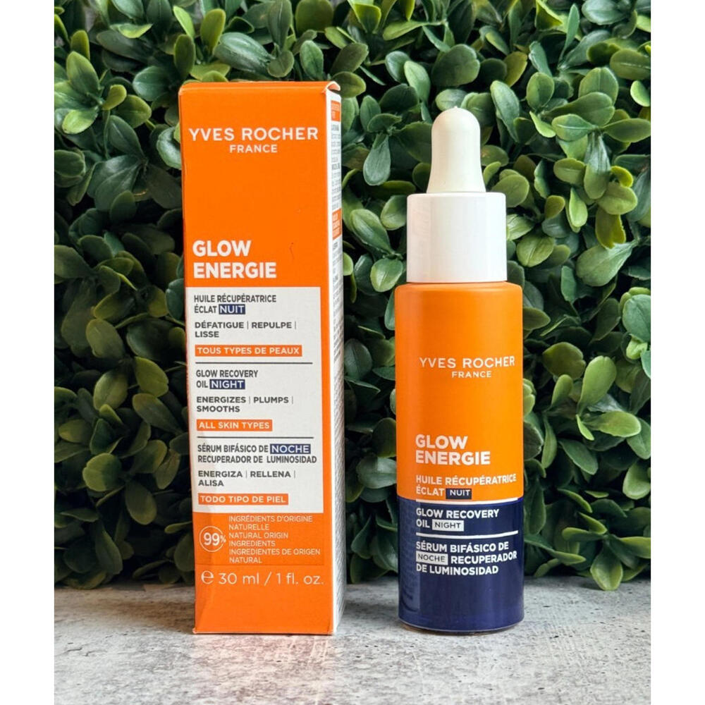 Yves Rocher Glow Recovery Night Oil with Orange Nasturtium, 30 ml/1 oz MSRP $59